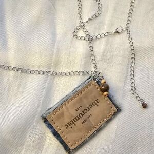 Abercrombie Silver Chain Necklace